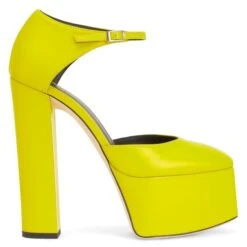 BEBE-Yellow-Sandals