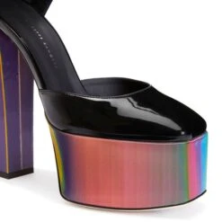 BEBE-black-Sandals -Giuseppe Zanotti Shop E060009023 E 1 1