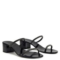 COLORFUL-black-Sandals -Giuseppe Zanotti Shop E100008002 C 1