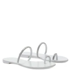 COLORFUL-White-Flats -Giuseppe Zanotti Shop E100038015 C 1