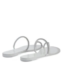 COLORFUL-White-Flats -Giuseppe Zanotti Shop E100038015 D 1