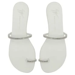 COLORFUL-White-Flats -Giuseppe Zanotti Shop E100038015 E 1