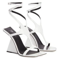 TUTANKAMON-White-Sandals -Giuseppe Zanotti Shop E200037002 C 1
