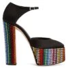 BEBE STRASS-black-Sandals -Giuseppe Zanotti Shop E260019001 A 1