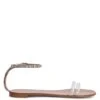 AGATHE PLEXI-Silver-Flats -Giuseppe Zanotti Shop E300001003 A 1 1