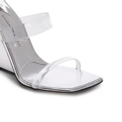 FLORANCE PLEXI-Silver-Wedges 11 FLORANCE PLEXI-Silver-Wedges -Giuseppe Zanotti Shop E300003001 E 1 1