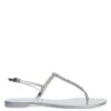 MINNAH FLAT-Silver-Flats -Giuseppe Zanotti Shop E300009001 A 1 1