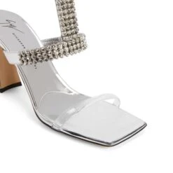 DEVINE CRYSTAL-Silver-Sandals 11 DEVINE CRYSTAL-Silver-Sandals -Giuseppe Zanotti Shop E300012001 E 1