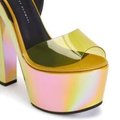 TARIFA PLEXI-Yellow-Sandals 11 TARIFA PLEXI-Yellow-Sandals -Giuseppe Zanotti Shop E300020002 E 1 1
