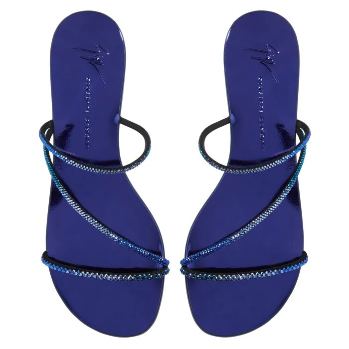 JULIANNE FLAT-Blue-Flats 7 JULIANNE FLAT-Blue-Flats - Image 5