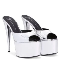 GZ AIDA-Silver-Sandals -Giuseppe Zanotti Shop E300023005 C 1 1