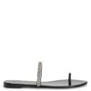 INTRIIGO STRING-Black-Flats 2 INTRIIGO STRING-Black-Flats -Giuseppe Zanotti Shop E300030A001 A 1