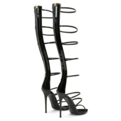SUPER INTRIIGO-Black-Sandals 10 SUPER INTRIIGO-Black-Sandals -Giuseppe Zanotti Shop E300031001 D 1 1