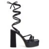 FLAVIENNE-Black-Sandals -Giuseppe Zanotti Shop E300036005 A 1 1