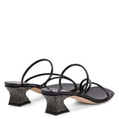 AUDE STRASS-black-Sandals -Giuseppe Zanotti Shop E300047005 D 1