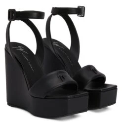 MEISSA STRAP-Black-Sandals 9 MEISSA STRAP-Black-Sandals -Giuseppe Zanotti Shop E300050001 C 1