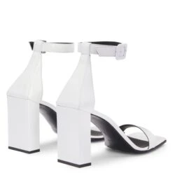 SHANGAY BUCKLE-White-Sandals -Giuseppe Zanotti Shop E300051002 D 1