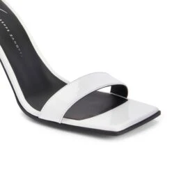 SHANGAY BUCKLE-White-Sandals -Giuseppe Zanotti Shop E300051002 E 1