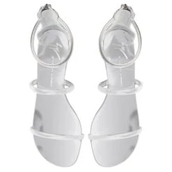 HARMONY-Silver-Flats -Giuseppe Zanotti Shop E300057001 E 1