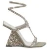 TUTANKAMON CRYSTAL-Silver-Sandals -Giuseppe Zanotti Shop E300060001 A 1