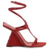 TUTANKAMON CRYSTAL-Red-Sandals -Giuseppe Zanotti Shop E300060002 A 1