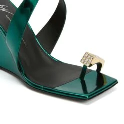 NIHAO RING-Green-Sandals -Giuseppe Zanotti Shop E300067001 E 1