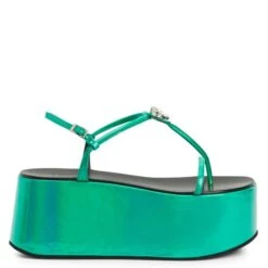 BARNAK-Green-Sandals