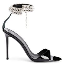 INTRIIGO BIJOUX-black-Sandals