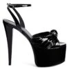 GZ AIDA-Black-Sandals -Giuseppe Zanotti Shop E300074001 A 1