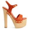 FANNY-Orange-Sandals -Giuseppe Zanotti Shop E300081004 A 1