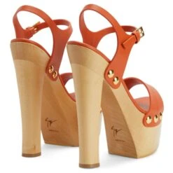 FANNY-Orange-Sandals -Giuseppe Zanotti Shop E300081004 D 1