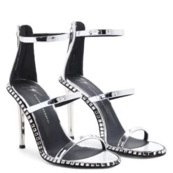 HARMONY FLARE-Silver-Sandals -Giuseppe Zanotti Shop I200002001 C 1