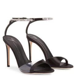 LEEAH CRYSTAL-black-Sandals -Giuseppe Zanotti Shop I200007002 C 1