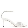 LEEAH CRYSTAL-White-Sandals -Giuseppe Zanotti Shop I200007013 A 1