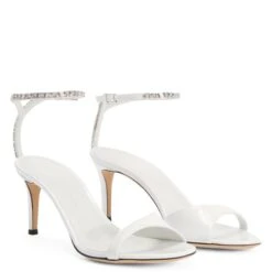 LEEAH CRYSTAL-White-Sandals -Giuseppe Zanotti Shop I200007013 C 1