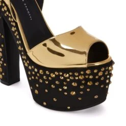 TARIFA JEWEL-Gold-Sandals -Giuseppe Zanotti Shop I200009005 E 1