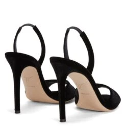 LILIBETH-Black-Sandals -Giuseppe Zanotti Shop I200037001 D 1