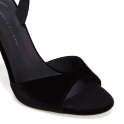 LILIBETH-Black-Sandals -Giuseppe Zanotti Shop I200037001 E 1