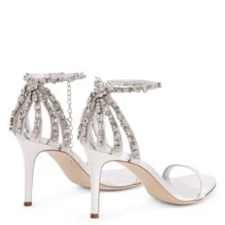 ADELE CRYSTAL-White-Sandals -Giuseppe Zanotti Shop I200039025 D 1