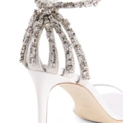 ADELE CRYSTAL-White-Sandals -Giuseppe Zanotti Shop I200039025 E 1