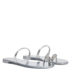 RING-Silver-Flats -Giuseppe Zanotti Shop I700000073 C 1