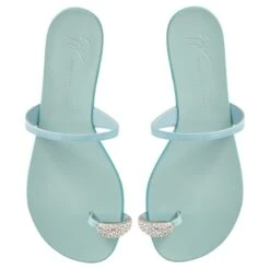 RING-Blue-Flats -Giuseppe Zanotti Shop I700000075 E 1