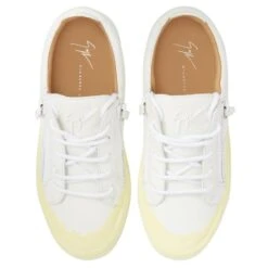 GAIL MATCH-White-Low-top Sneakers -Giuseppe Zanotti Shop RS30002004 D 1 1