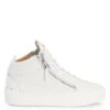 KRISS-White-Mid Top Sneakers 1 KRISS-White-Mid Top Sneakers -Giuseppe Zanotti Shop RS30029001 A 1 1
