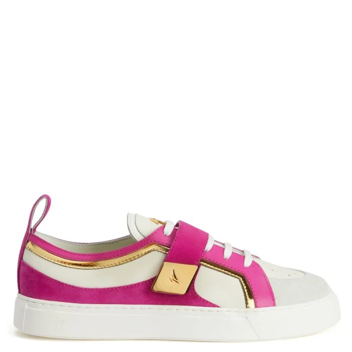 GIUSEPPE ZANOTTI ZENAS-Pink-Low-top Sneakers 3 GIUSEPPE ZANOTTI ZENAS-Pink-Low-top Sneakers