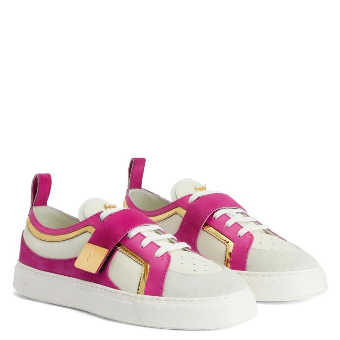 GIUSEPPE ZANOTTI ZENAS-Pink-Low-top Sneakers 4 GIUSEPPE ZANOTTI ZENAS-Pink-Low-top Sneakers - Image 2