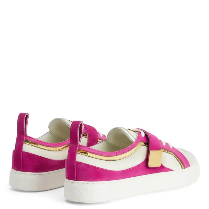 GIUSEPPE ZANOTTI ZENAS-Pink-Low-top Sneakers 5 GIUSEPPE ZANOTTI ZENAS-Pink-Low-top Sneakers - Image 3