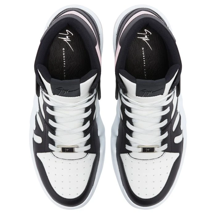 TALON-Pink-Mid Top Sneakers 6 TALON-Pink-Mid Top Sneakers - Image 4