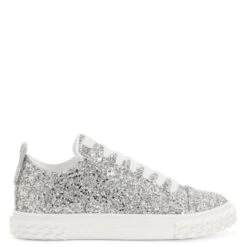 Giuseppe Zanotti Shop 28 ECOBLABBER-Silver-Low-top Sneakers