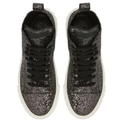 ECOBLABBER-Silver-Mid Top Sneakers -Giuseppe Zanotti Shop RW20026002 D 1
